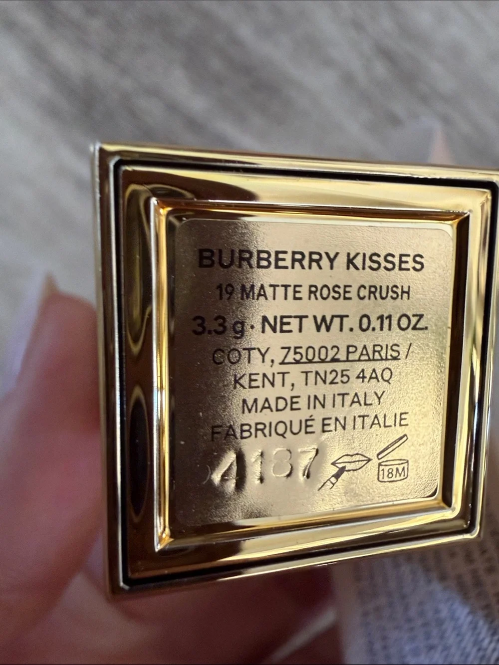 Burberry Kisses Matte Lip Colour — Rose Crush (Pink)